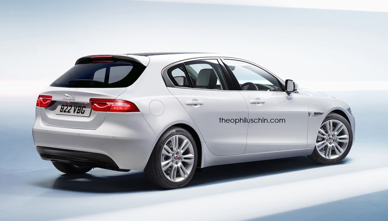 Illustration for article titled Jaguar XD Rendered To Take On 1-Series, A-Class Hatchbacks
